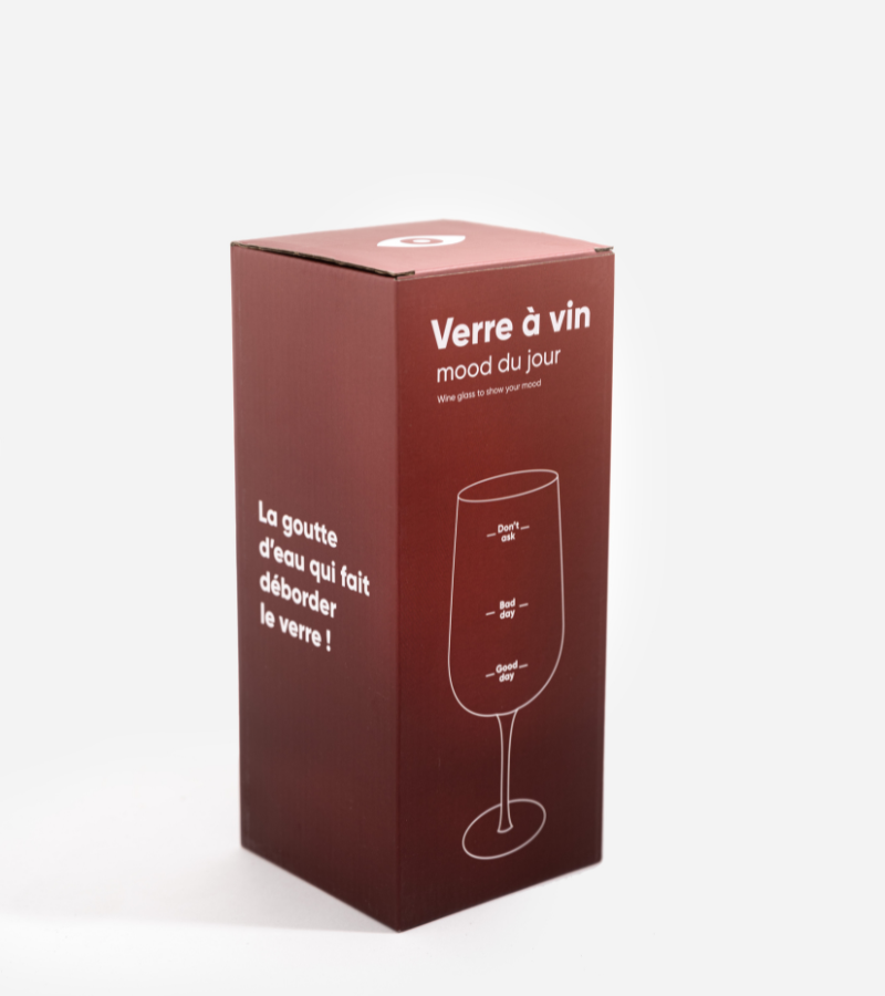 Wine glass to show your mood