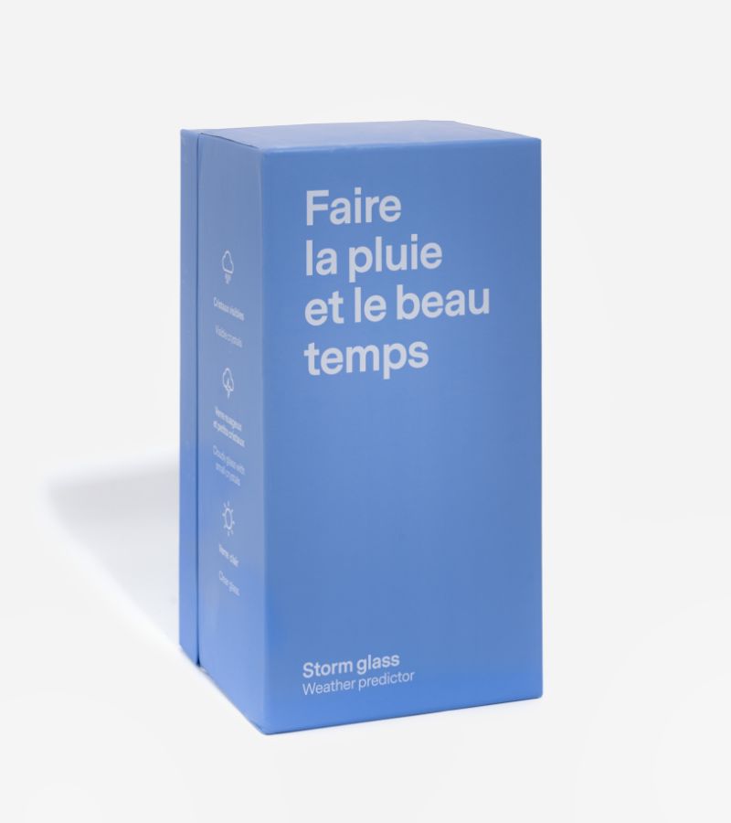 Storm glass - Prédiction du temps