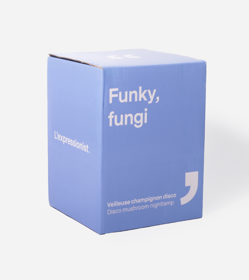 Veilleuse champignon disco