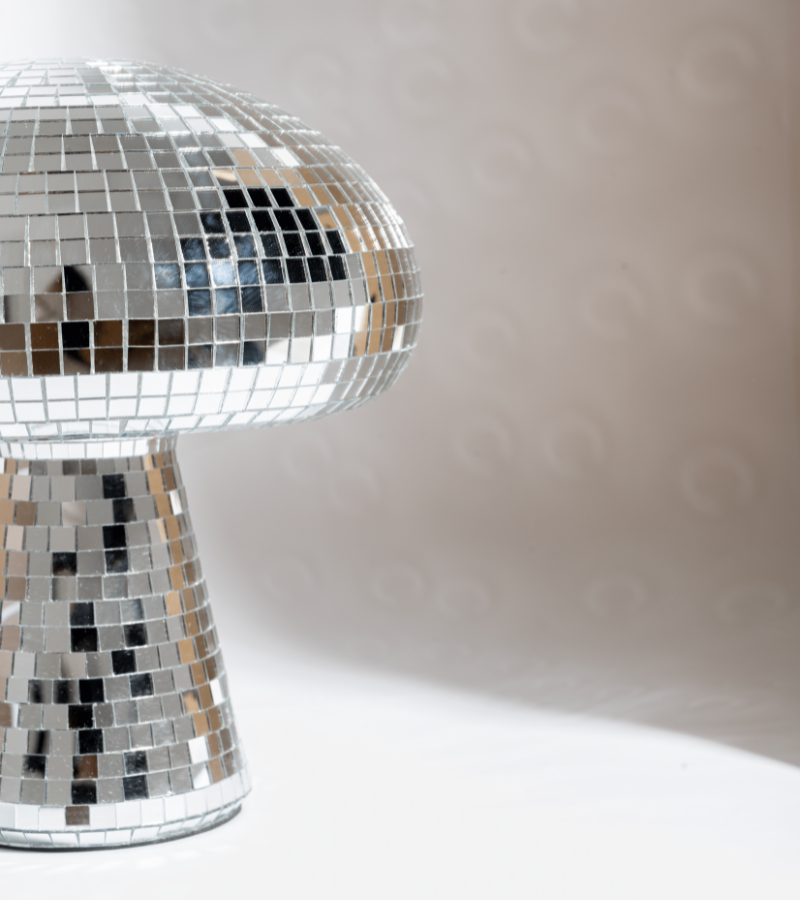 Lampe disco champignon