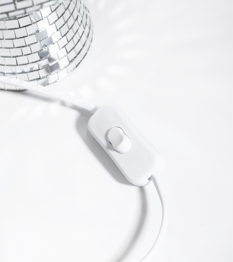 Lampe disco champignon