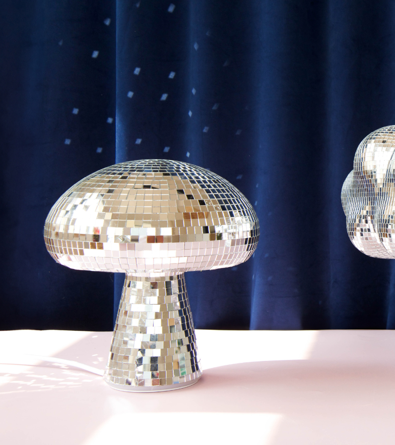Lampe disco champignon