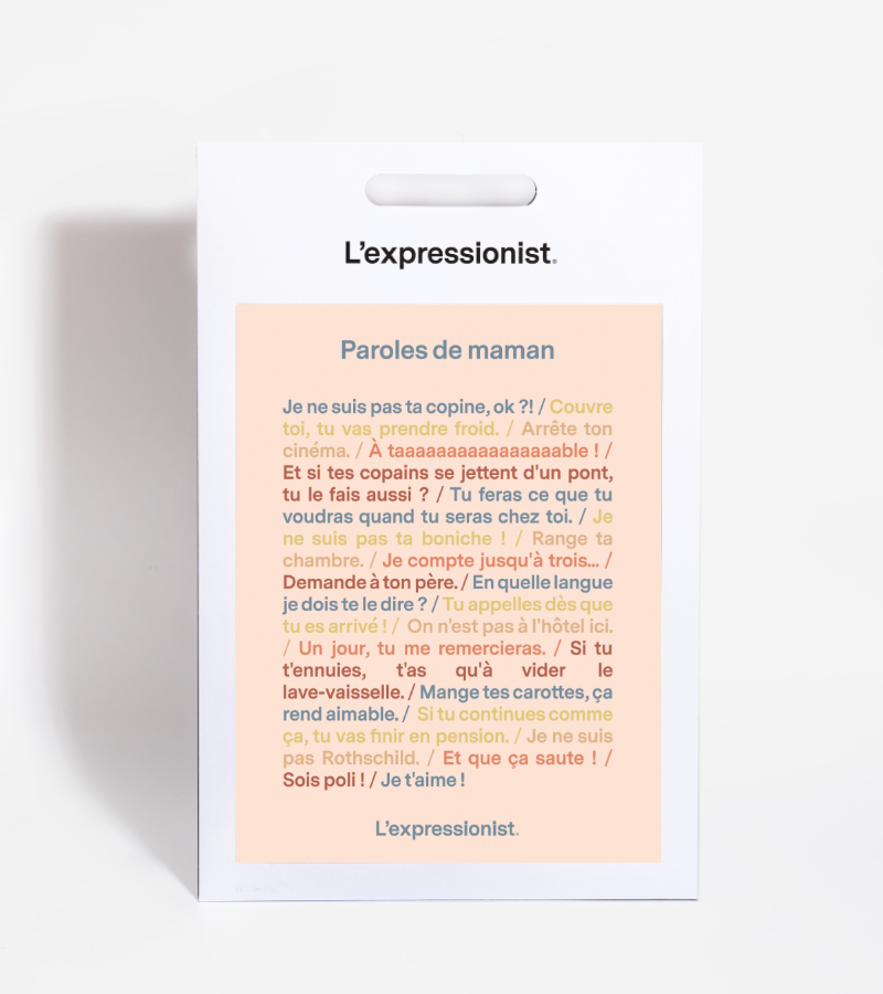 Poster - Paroles de maman