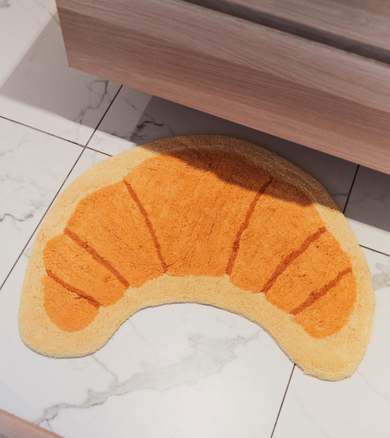 Tapis de bain - Croissant
