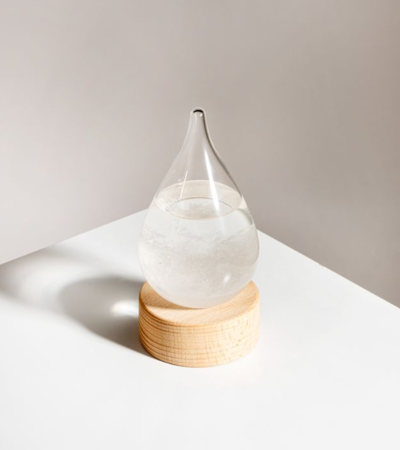 Baby storm glass