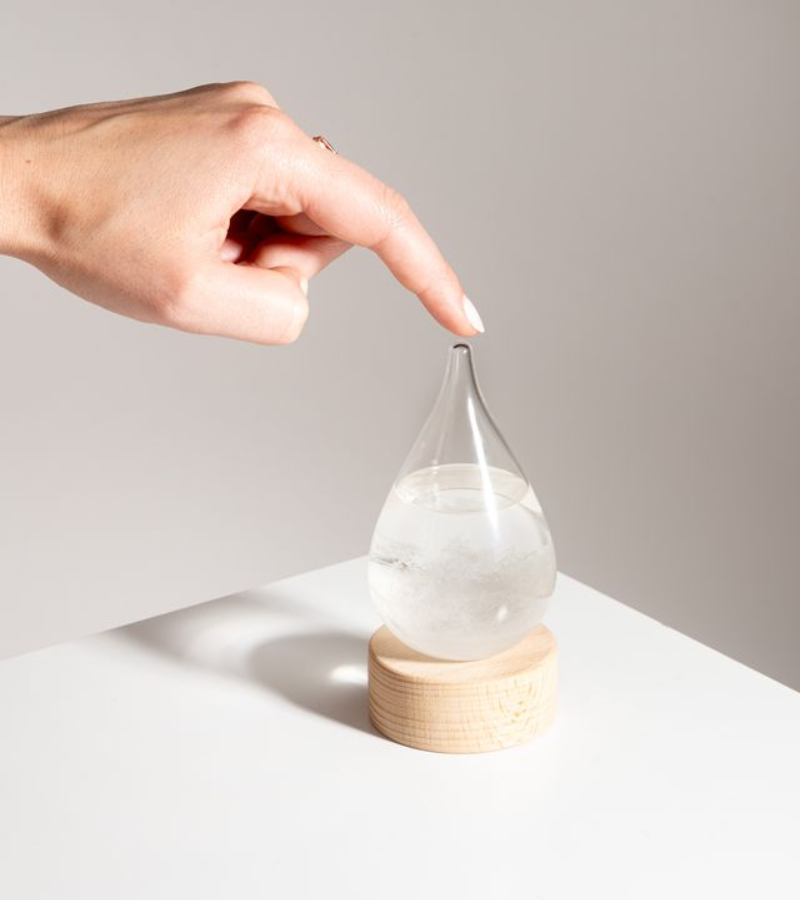 Baby storm glass