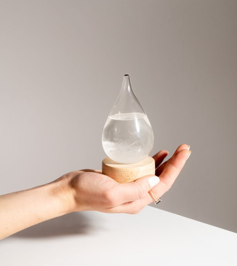 Baby storm glass