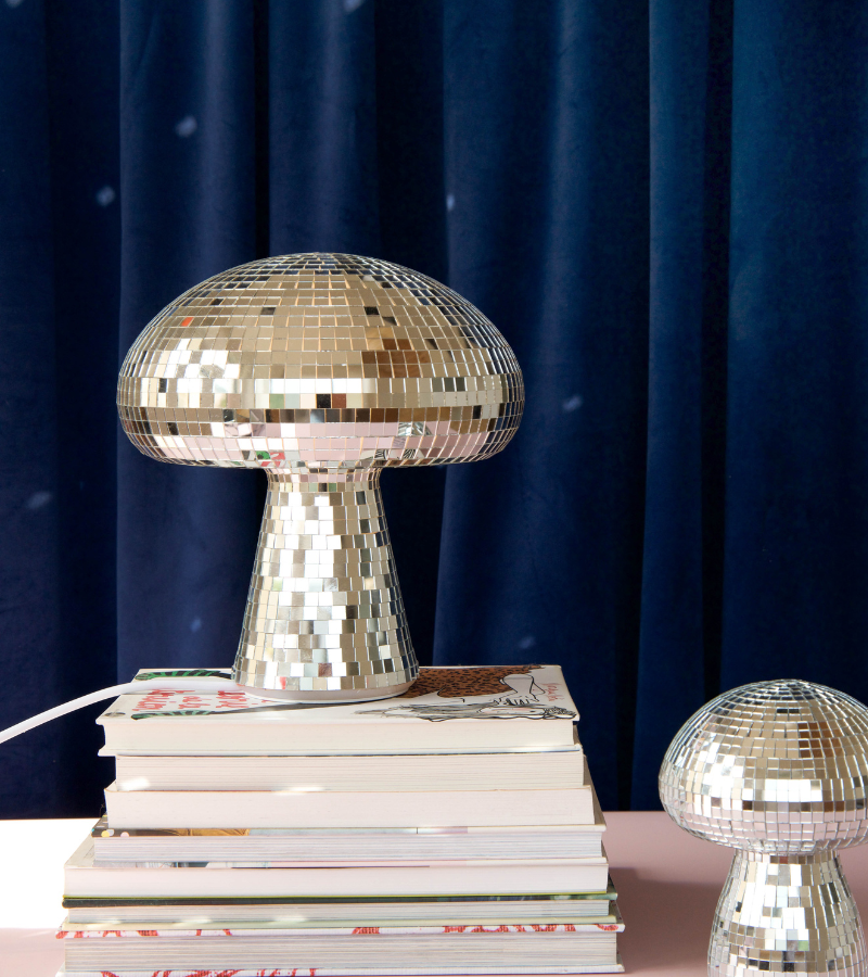 Lampe disco champignon