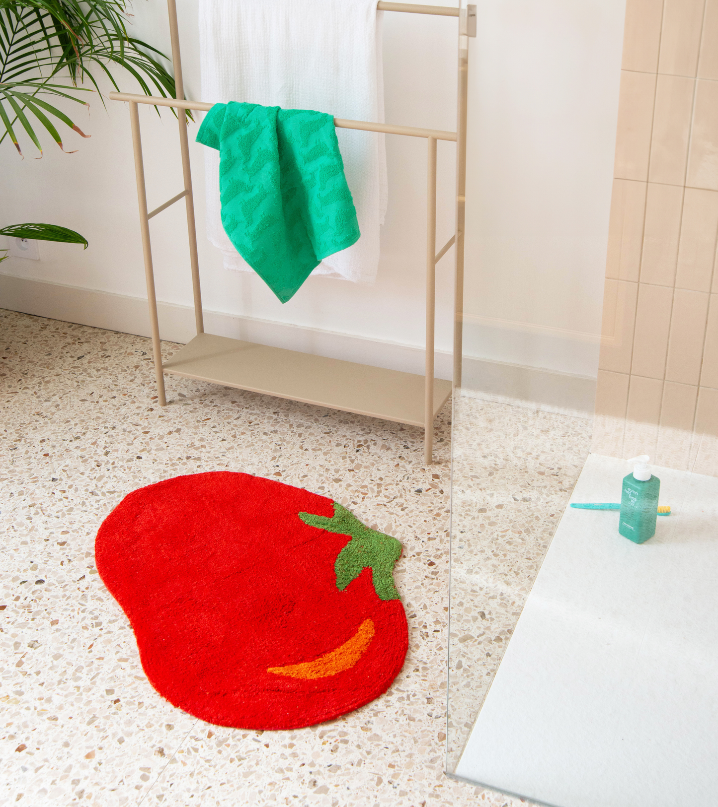 Tapis de bain - Tomate