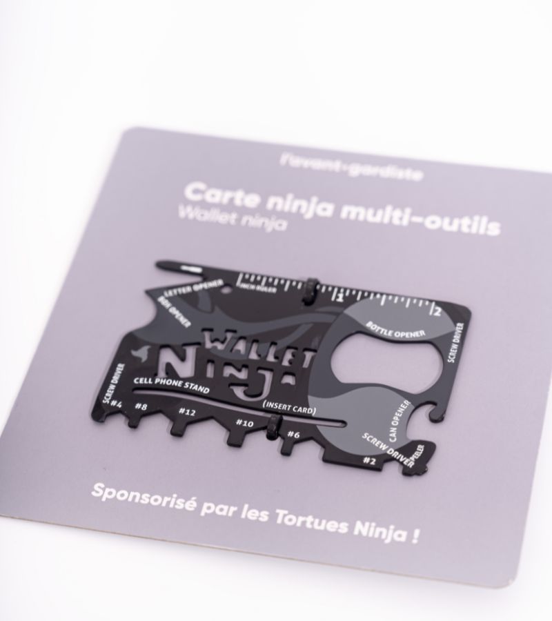 Carte ninja multifonction - 16 outils