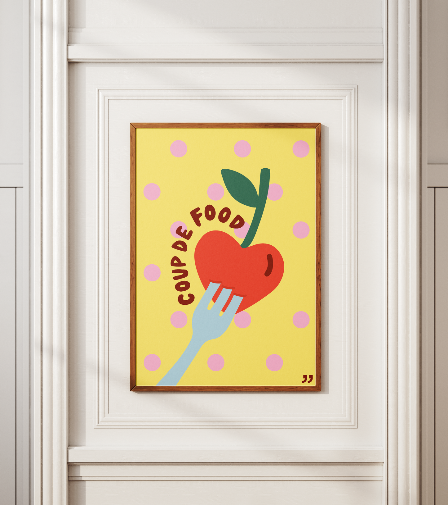 Poster "Coup de food"