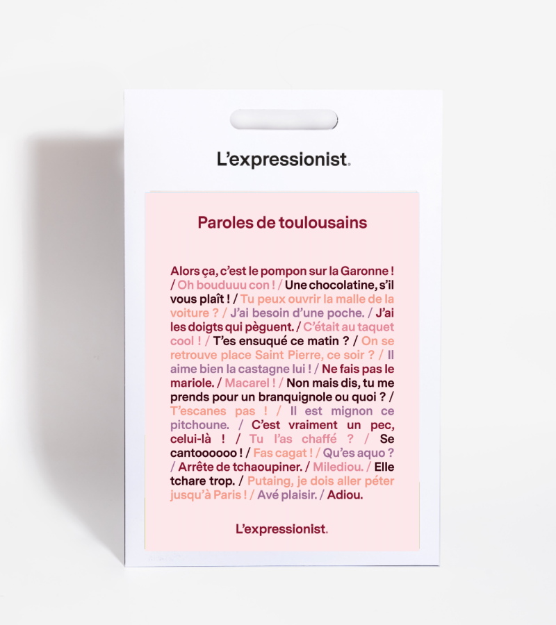 Poster - Paroles de toulousains