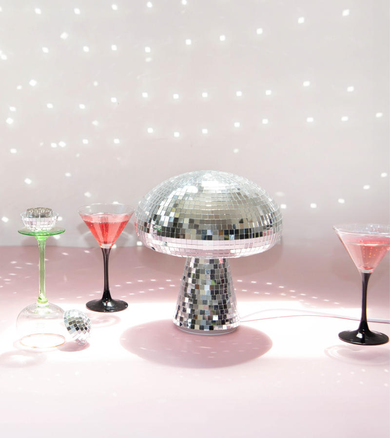 Lampe disco champignon