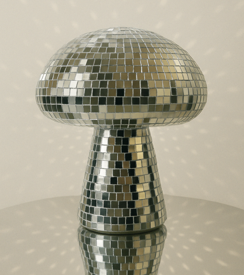 Lampe disco champignon