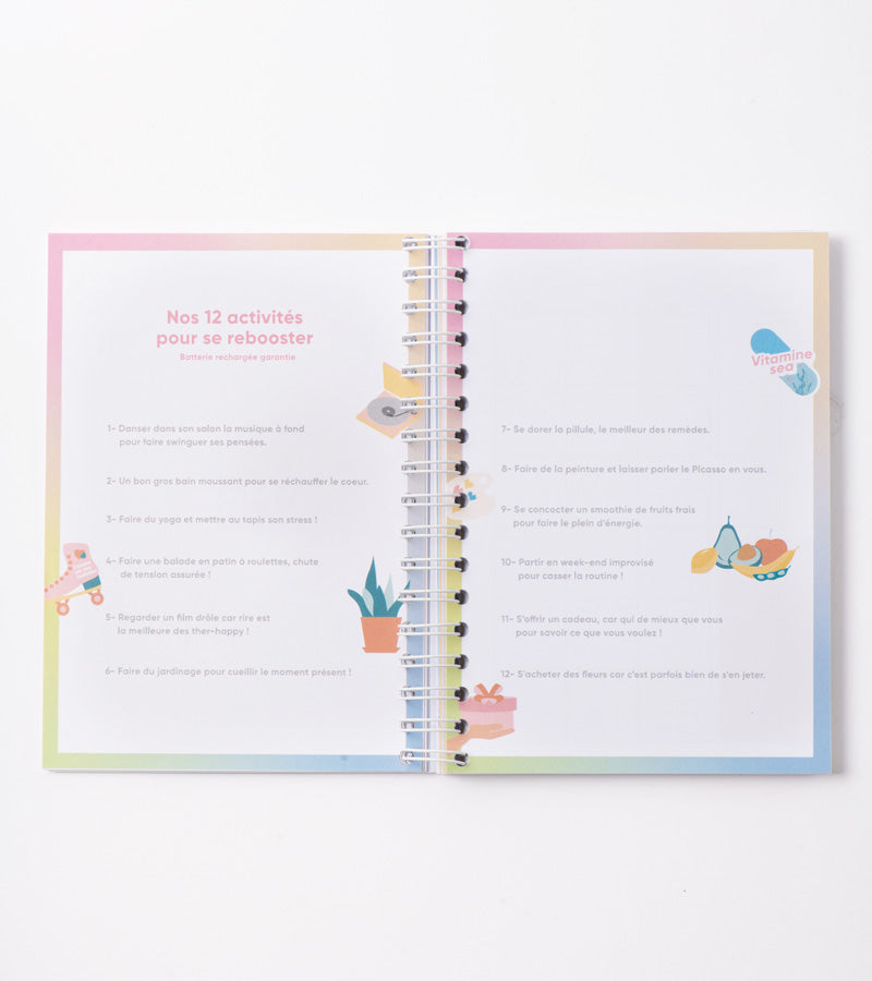 Agenda Planner Moodtivation - 12 mois pour briller