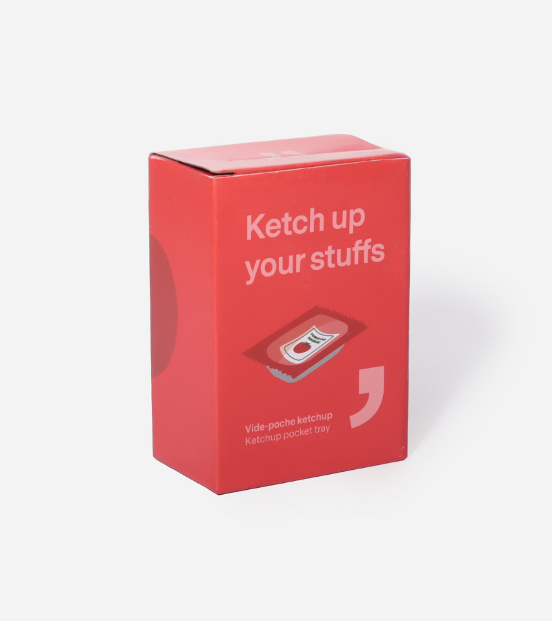 Vide poche ketchup