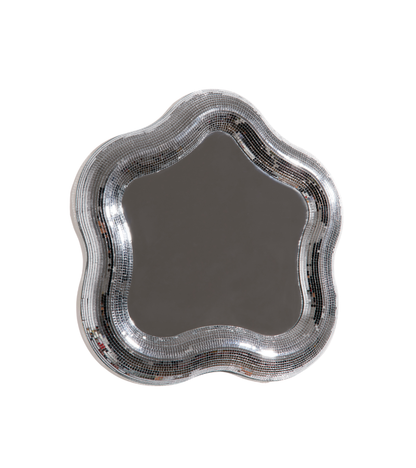 Miroir fleur disco