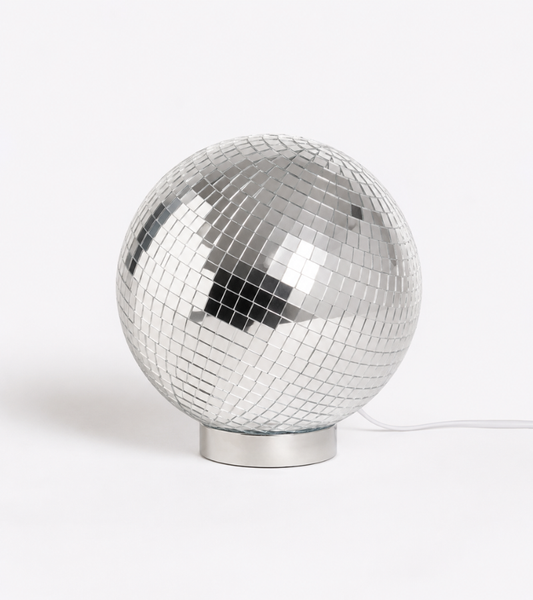 Lampe boule disco