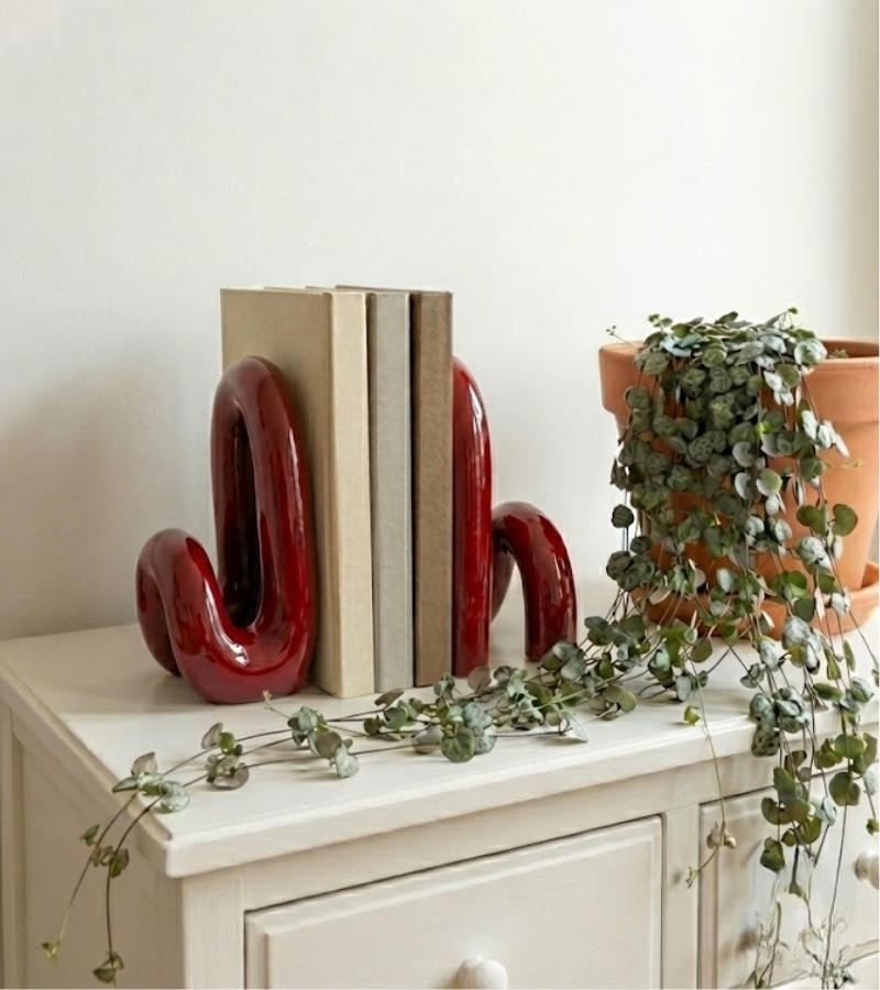 Set de 2 serre-livres cowboy