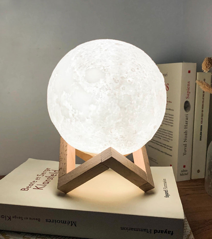 Lámpara de luna luminosa