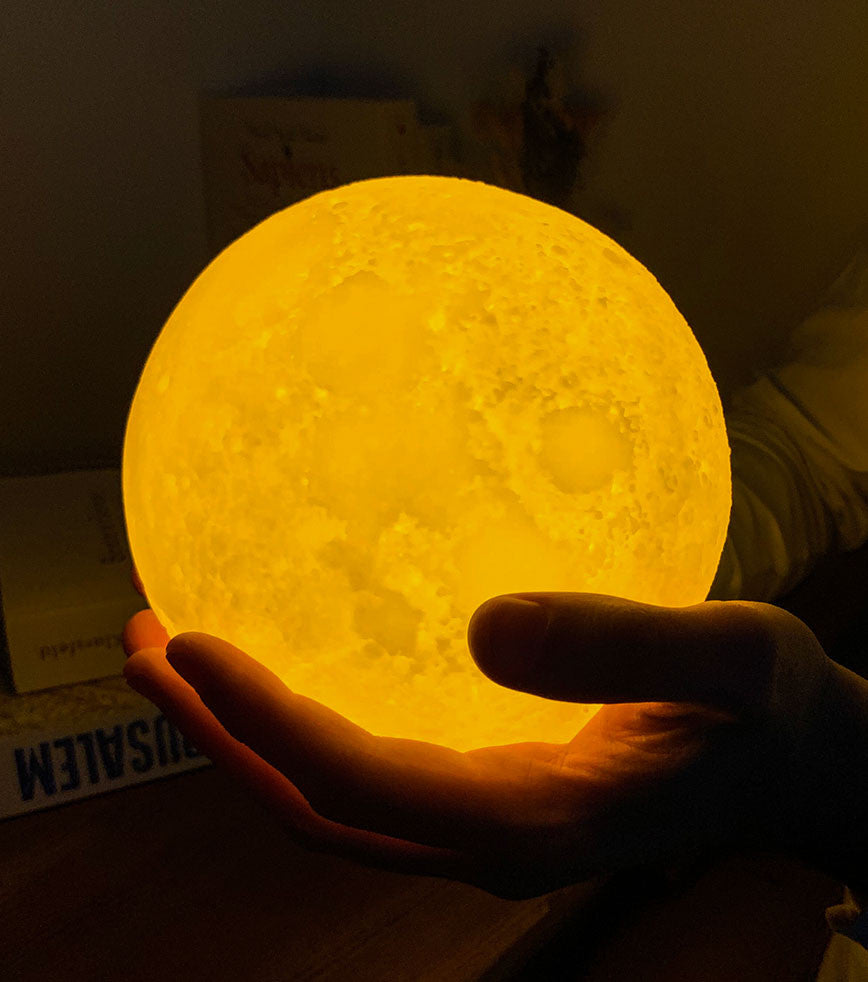 Lámpara de luna luminosa