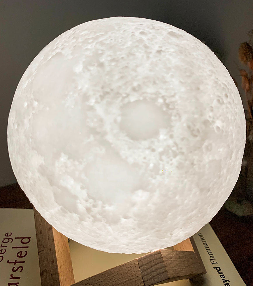 Lámpara de luna luminosa